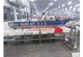 塑料盒式重量分揀機