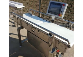 皮帶式重量分揀機