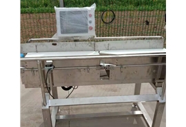 塑料盒式重量分揀機